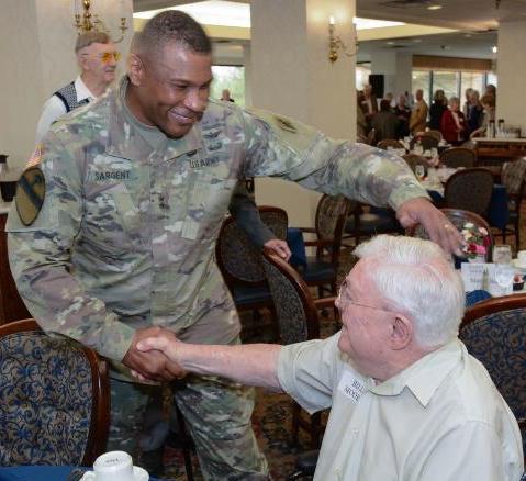 two men giving a handshake